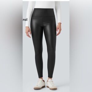 Wild Fable Black Faux Leather Leggings